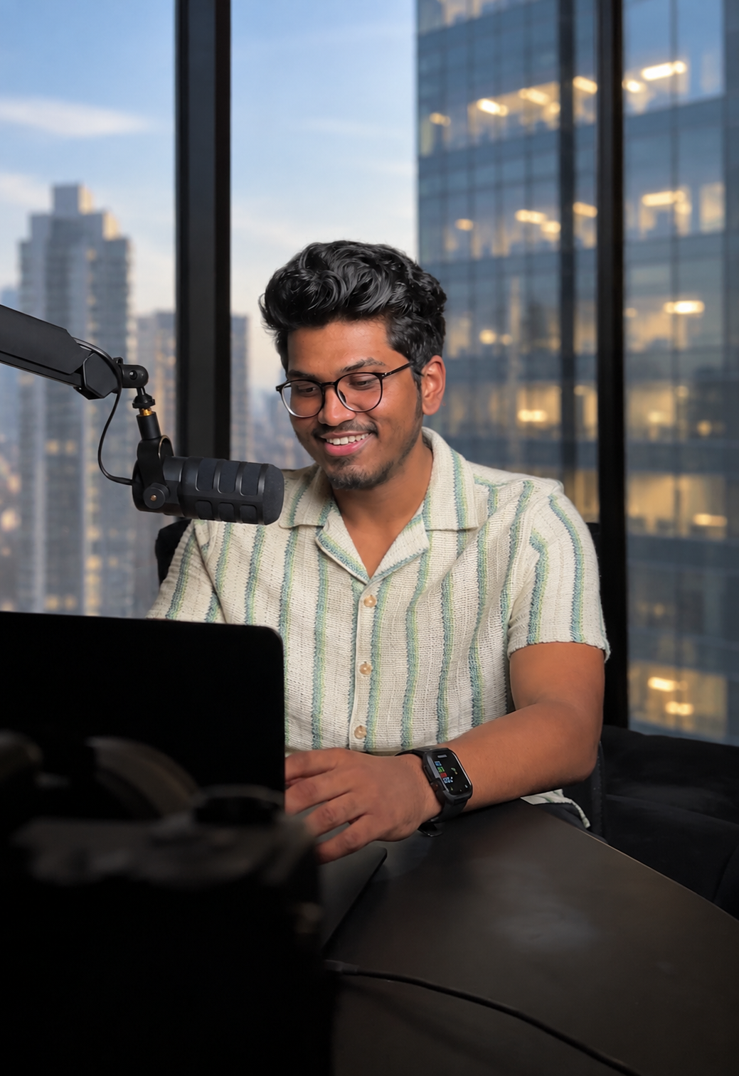 Salih, UK-based Malayali property entrepreneur, host of the free masterclass